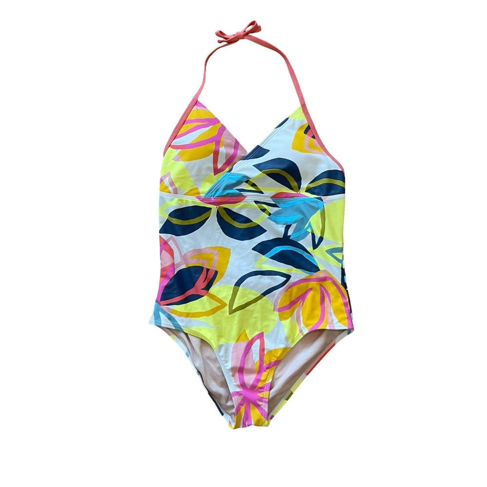 Tea Collection Halter One Piece Swimsuit